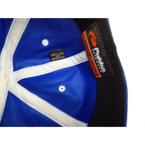 Authentic Pukka Stars and Stripes Tee Stretch Fit Golf Cap/ Hat, Blue - Picture 10 of 11